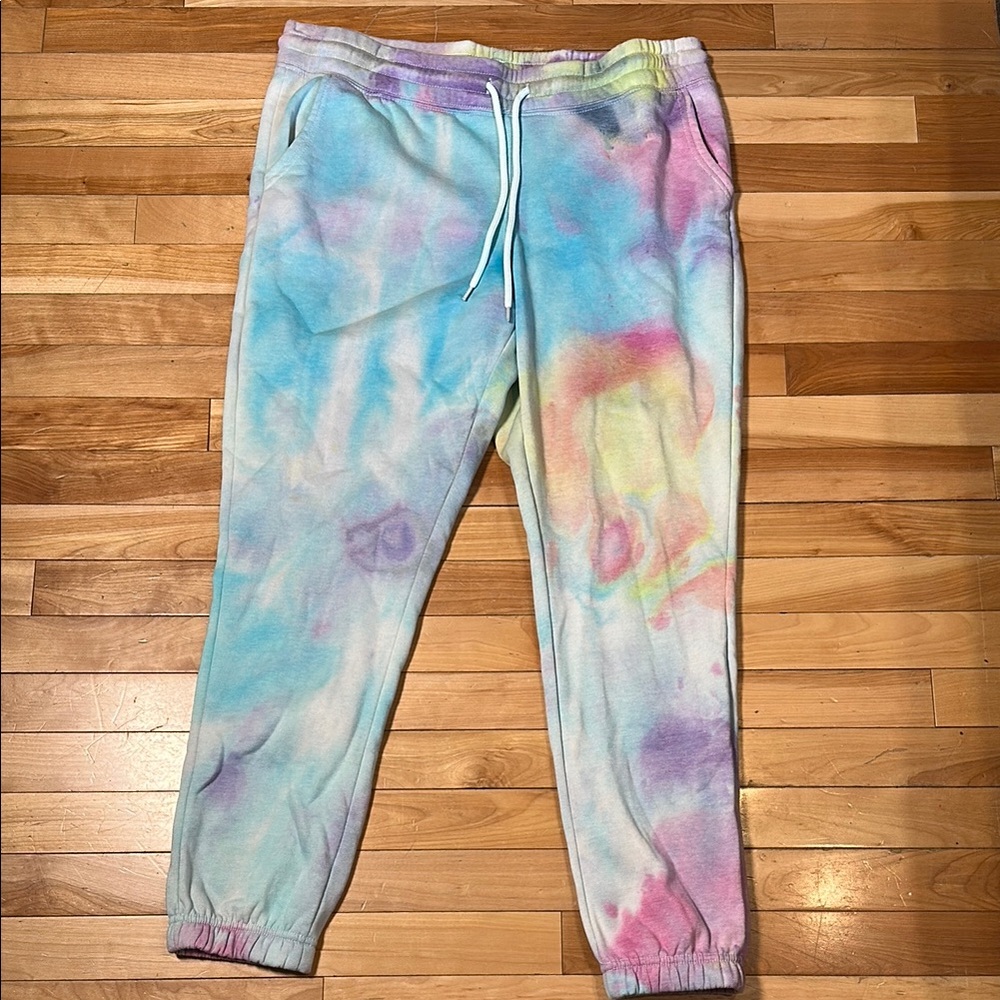 Colorful Tie-Dye women’s sweat pants *K